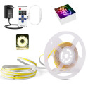 TAŚMA LED 10M COB 320LED/M ZASILACZ PILOT NEUTRALNY BIAŁY