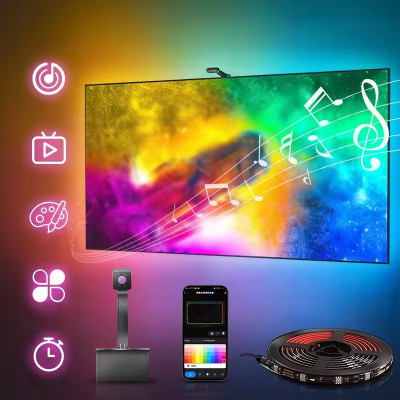 Taśma TV LED RGB IC Ambient Inteligentna synchronizacja ekranu 4m ''40-60'' | Led-rgb.pl