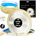 Taśma 1m LED Neon COB 24V 320 diod 4000K BIAŁA NEUTRALNA HOMOGENICZNA 8MM