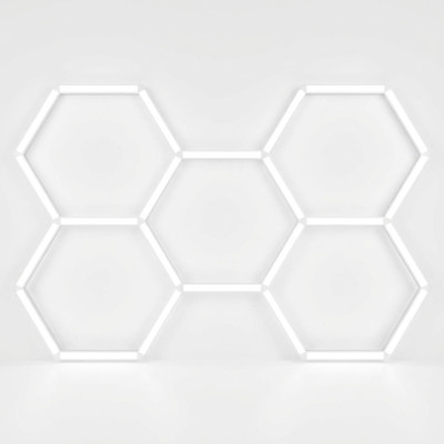Lampa LED HEXAGON 5szt...