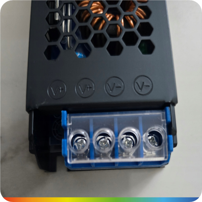 Zasilacz montażowy 24V 16.6A 400W PREMIUM do LED modułowy AC DC SLIM MOCNY