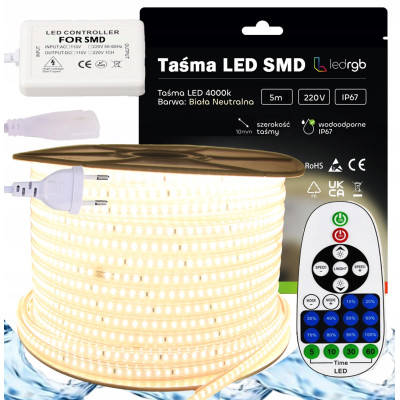 ZESTAW Taśma LED SMD 230V...